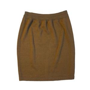 NEW Vintage ESCADA Margaretha Ley Wool & Cashmere Camel Sweater Skirt Size 10